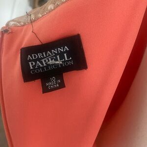 Women’s coral party dress